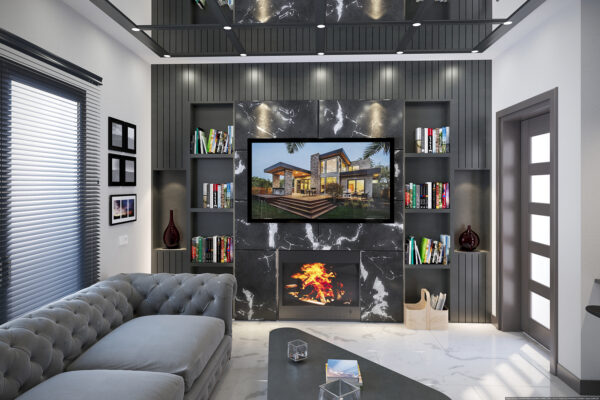 oturma odası 3d model